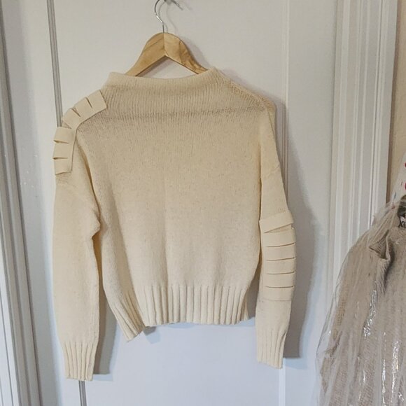 PierAntonioGaspari lambswool sweater with appliqued sleeves - Picture 2 of 6